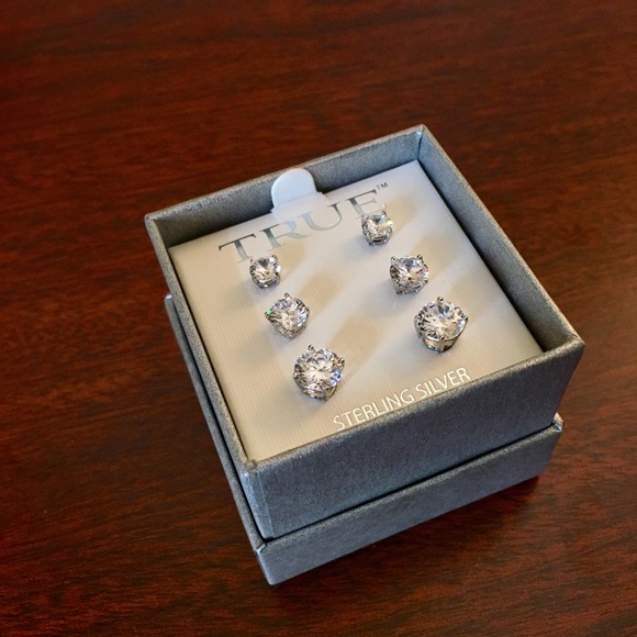 Sterling Silver Earrings - Picture 2 of 3